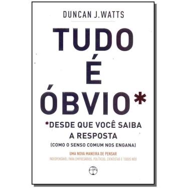 Imagem de Tudo e Obvio