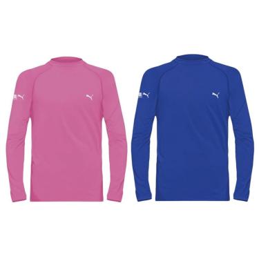 Imagem de Kit 2 Camisas Térmicas Puma UV50+ Manga Longa Juvenil