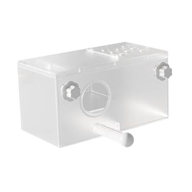 Imagem de Baoblaze Caixa de reprodução para pássaros, gaiola com poleiro, caixa de reprodução transparente multifuncional, para pássaros, agapornis, tentilhões