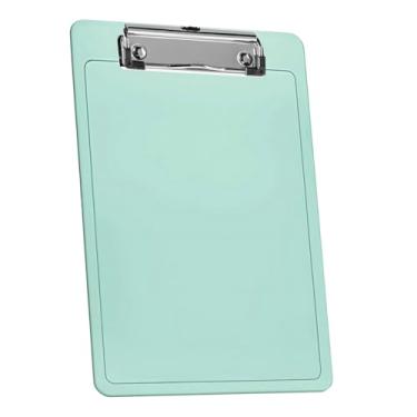 Imagem de Pasta Prancheta, Kit 6 Prancheta 1/2 Oficio Tamanho A5 com Prendedor Metálico (Cor Preta), 16cm (L) X 23,4cm (C)(Verde Clear,1 PRANCHETA)