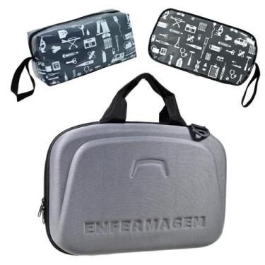 Imagem de Kit Maleta Bolsa Estagio Saude Case Aparelho Esteto - Love Saude, Graf