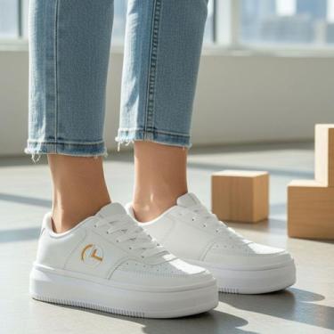 Imagem de Tênis Plataforma Feminino Confortável Elegante Moda Barato - Evoltenn,