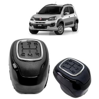 Imagem de Peça Manopla De Substituição Alavanca Câmbio Manual Compatível Com Novo Uno Way Rio450 2015 Á 2019 (BLACK)