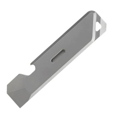 Imagem de Mini Pry Bar de titânio de 3,6 polegadas, ferramenta de sobrevivência com abridor de garrafa, característica de fechadura