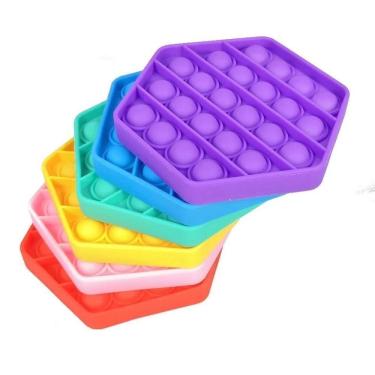 Imagem de Pop It Fidget Toy Empurre Pop Bolha Autismo