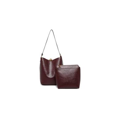 Imagem de Bolsa feminina, bolsa de mão de couro sintético e bolsas médias Hobo Bolsa de ombro de designer, Marrom, Small, Bolsa quadrada pequena transversal