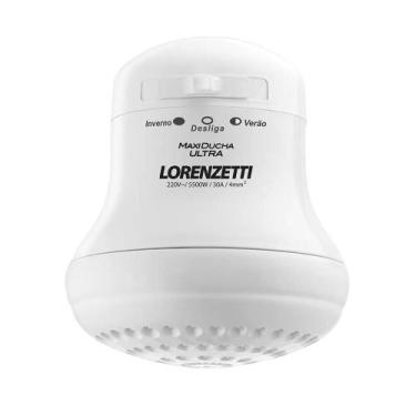 Imagem de Chuveiro Lorenzetti Maxi Ducha Branco 3 Temperaturas 110 V, 220V