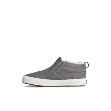 Imagem de Sperry Tênis feminino com zíper lateral Crest Lug, Cinza, 34