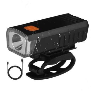 Imagem de Luzes de bicicletas recarregáveis, luzes de bicicletas para passeios noturnos,Lanterna multifuncional para bicicletas leves para bicicletas de montanha | Bicicletas noturnas leves iluminam farol de bi