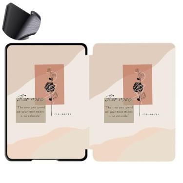 Imagem de Yzlvigrous Capa para Kindle Paperwhite 12th/Coloroft Signature Edition 1ª Geração 2024, Tampa Traseira de TPU Macia de 7 Polegadas com Sono/acordamento Automático, Modelo: SA568B/SA569P/SA59CP