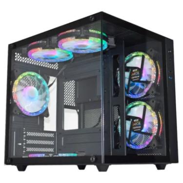 Imagem de Gabinete Gamer Kmex Cg-02sb Aquário Micro