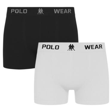Imagem de Kit 2 Cuecas Boxer Polo Wear Masculina