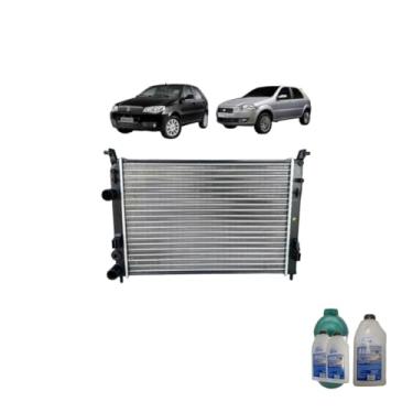 Imagem de Kit Radiador Palio Fire 1.0, 1.3 e Strada 1.4 C/S Ar com Aditivo 1L