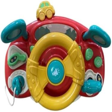 Imagem de Volante Infantil Interativo com Som e Luz - Sortida - Cores sortidas