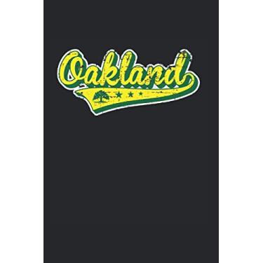 Imagem de Oakland Tree Oak California Baseball: Oakland Schwarzer Panther 1966 Henker Kinder Spiel Reise Spiel A5 100 Seiten