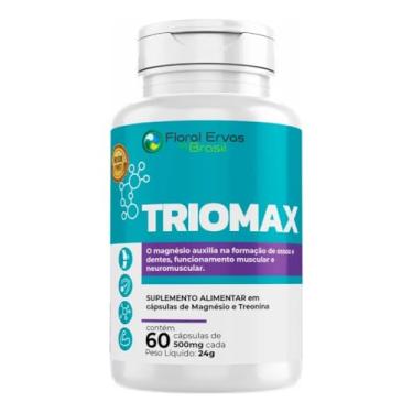 Imagem de Suplemento Alimentar 3x Magnésios 60 Cáps. Floral Ervas do Brasil