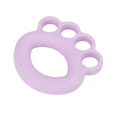 Imagem de Generic Treinador de Força de Dedo, Exercitador de Dedo de Mão, Aperto de Silicone para Crianças e Adultos, Design de Ponto Convexo (Roxo)