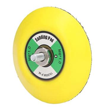 Imagem de Fafeicy Suportes de Aço Moldados No Cubo Central, Material PU Premium, Velocidade Rápida e de Oscilação, Placas de Apoio Versáteis de Gancho e Laço, Adequadas para Espuma, lã, Papel, Microfibra e