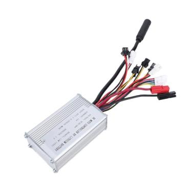 Imagem de RiToEasysports Controlador de Velocidade, Controlador de Bicicleta Elétrica de Onda Quadrada Sem Escova de Liga de Alumínio 15a Com Fio Leve para Motor de 250w