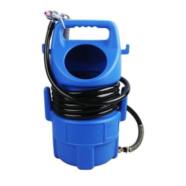 Imagem de Ｂｅｓｇａ Kit portátil de jateamento de areia, kit de jateamento abrasivo, tanque de abrasivo, Azul