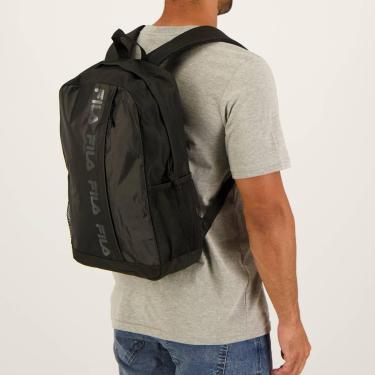 Imagem de Mochila Fila Tone Logos Preta-Unissex