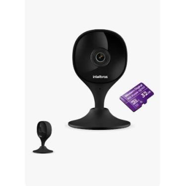 Imagem de Câmera De Video Wifi Full Hd Imx Black Intelbras 32gb Preto