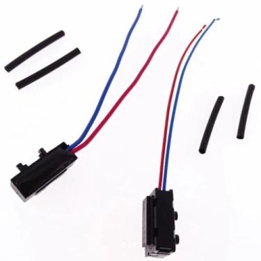 Imagem de Interruptor de luz de porta de carro compatível com VW Passat B5 Bora Golf 4 MK4 Skoda Octavia Fabia Superb – Substituição do sensor do interruptor de contato da porta esquerda e direita (1 par)