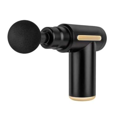 Imagem de Massageador Muscular Recarregavel Portátil - Pistola de Massagem Profissional, Alívio de Dor, Relaxamento, Libreração Miofascial e Recuperação Rápida Pós-Treino, 4 ponteiras, 6 Velocidades