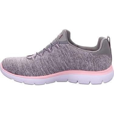 Imagem de Skechers Tênis feminino Summits Quick Getaway Slip-On, Cinza/Rosa claro, 5 Wide