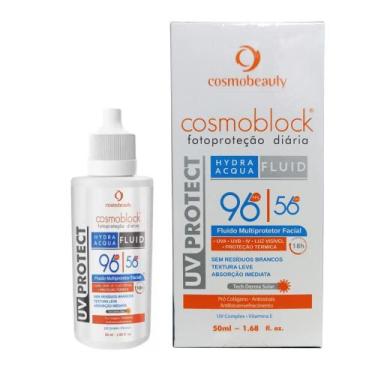 Imagem de Protetor Solar Antissinais Fps 96 UV Protect Hydra Acqua Cosmobeauty