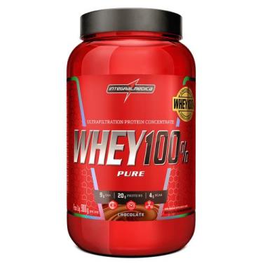 Imagem de Whey 100% Pure 900g Integralmedica, Chocolate