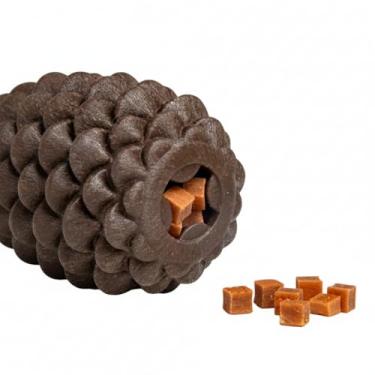 Imagem de Pinhau Brinquedo para Pet em Borracha com Compartimento para Petiscos Interativo