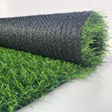 Imagem de turfloid Tapete de grama artificial 0,9 m x 1,5 m, tapete sintético de grama falsa para decoração de casa de jardim interno e externo, altura de 2 cm