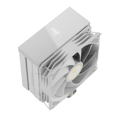 Imagem de Air Cooler Gamdias Boreas M2-51D Branco ARGB com Display de Monitoramento