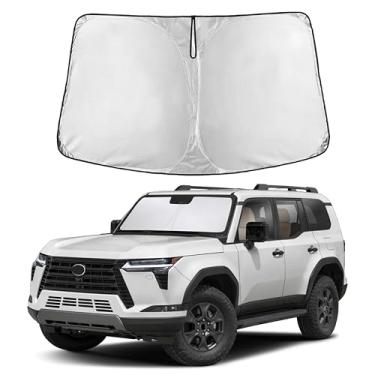 Imagem de EcoNour Bloqueador solar de carro para para-brisa | Toldo plano dobrável | Defesa UV