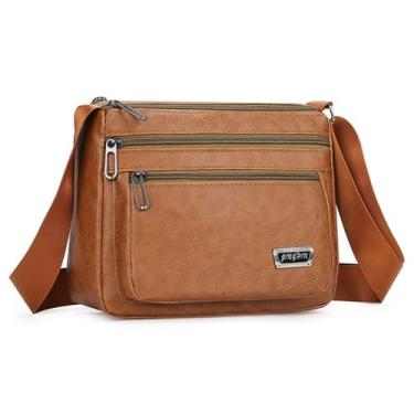 Imagem de Bolsa tiracolo portátil para homens e mulheres, mochila clássica de ombro, mochila de peito para caminhadas, viagens NSDJB11