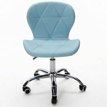 Imagem de Brin7 - Cadeira De Escritorio Giratoria Ajustável Brin7 Azul