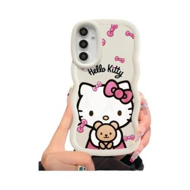 Imagem de Capa De Telefone Hello Kitty Para Samsung Galaxy A11 A22 A34 A52 A73 T