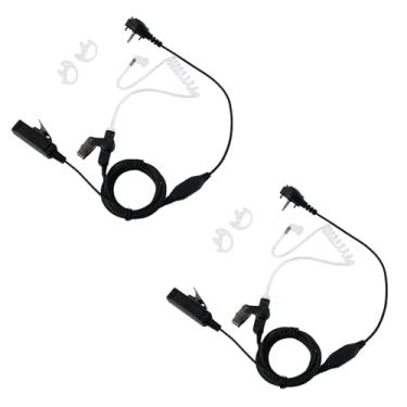 Imagem de Klykon Fone de ouvido VX-261 com microfone Ptt para Motorola Yaesu Vertex Standard VX-230 VX-231 VX-298 VX-350 VX-351 VX-180 EVX-531 Walkie Talkie de rádio bidirecional, pacote com 2