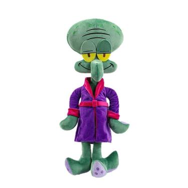 Imagem de Brinquedo de boneca de pelúcia Squidward Green Pijama 40cm para crianças