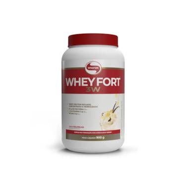 Imagem de Whey fort 3W Vitafor 900g Sabor Baunilha