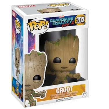 Imagem de Pop! Marvel Guardians Of The Galaxy - Groot #202 – Funko