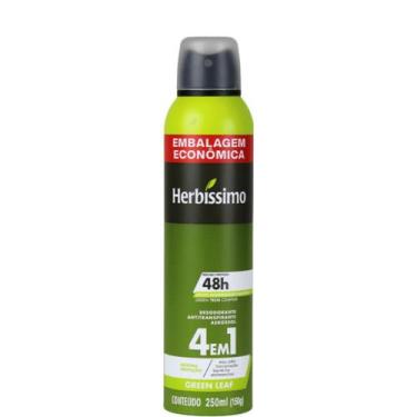 Imagem de Desodorante herbissimo bis aerosol 250ml green leaf - Herbíssimo
