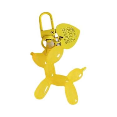 Imagem de Chaveiros De Balão De Gelatina Coloridos Para Mulheres, Pingente De Bo