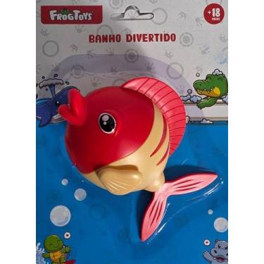 Imagem de Brinquedo De Banho Divertido - Peixinho - Frogtoys, Peixe vermelho