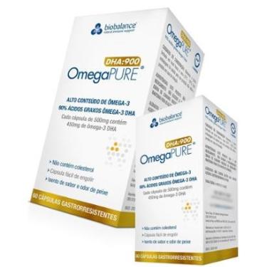 Imagem de Omegapure DHA 900 Biobalance O Melhor Ômega 3 Para Nutrição Cerebral-Unissex
