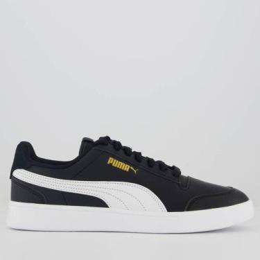 Imagem de Tênis Puma Shuffle Preto e Branco, 41
