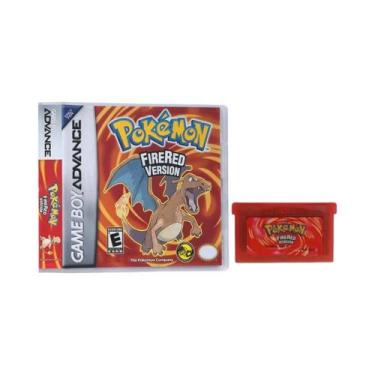 Imagem de Pokemon Emerald FireRed Leafgreen Ruby Sapphire 5 Versões Jogo GBA Em 
