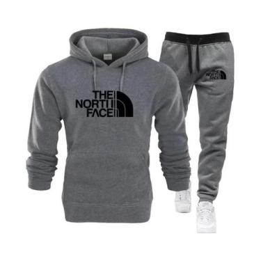 Imagem de Conjunto De Moletom Masculino Outono Inverno Estampado Moderno Elegant