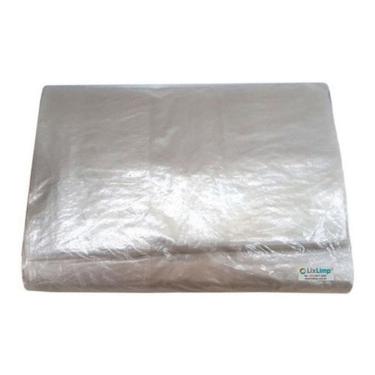 Imagem de Sacos Para Lixo Transparente 40 Litros Normal  100 Un 